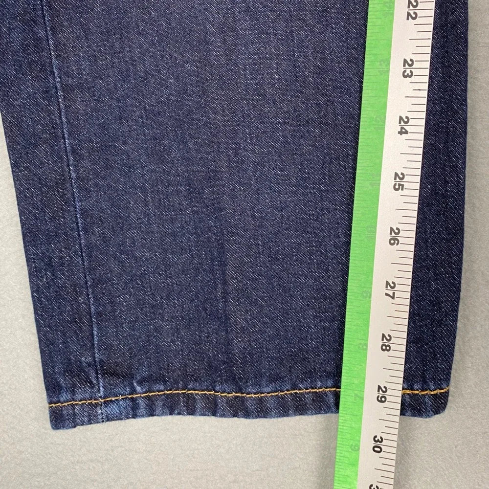 Levis‎ 514 Straight Fit Dark Wash Denim Jeans Mens 36 Blue
